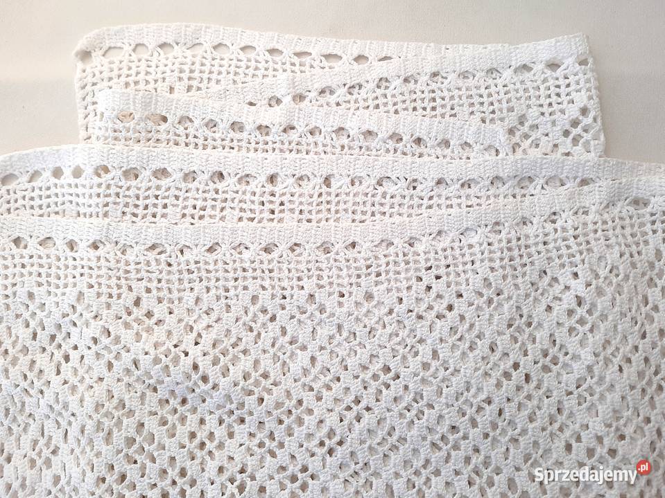 Stara firanka szydełkowa zazdroska szydełko 2 Łódź