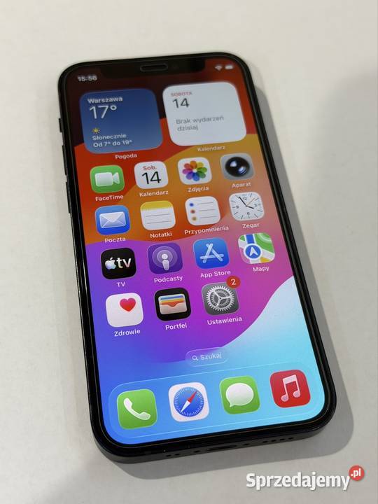 iPhone 12 Mini 64GB 100 Kondycja Czarny Kalisz