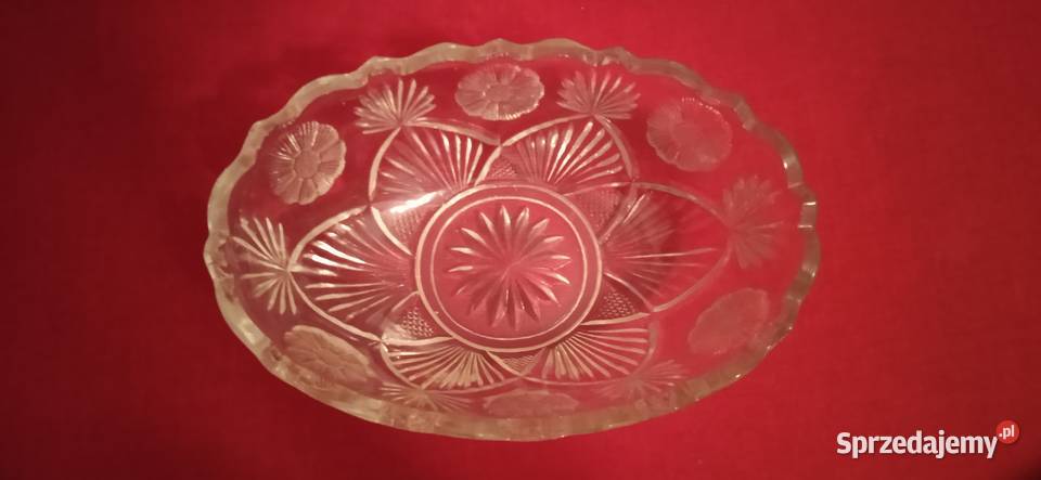 Kryształowy półmisek Świdnica