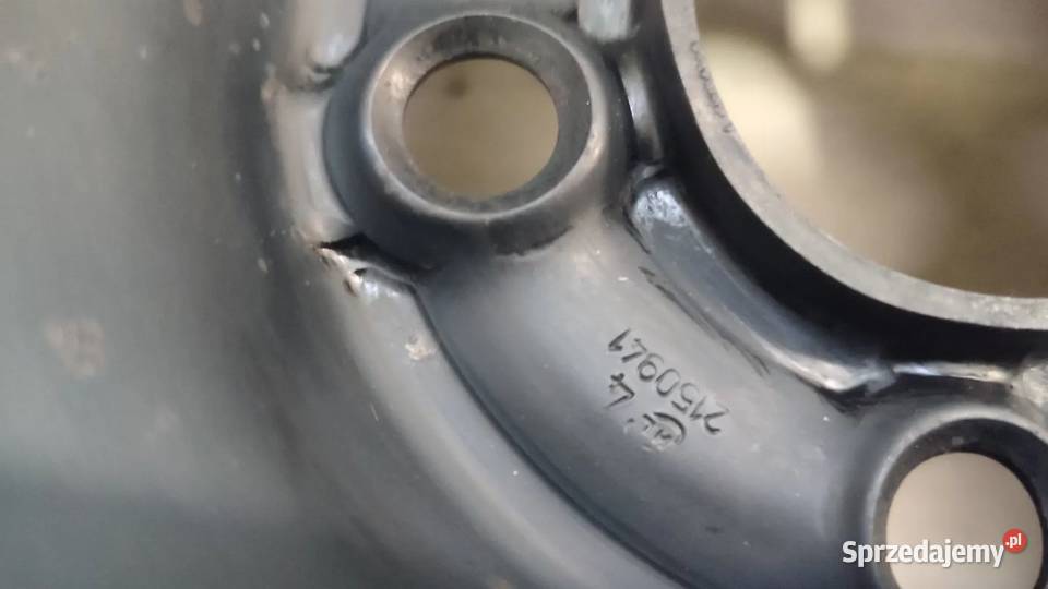 57RB2 FELGA STALOWA 5X100 ET38 6JX15 VW GOLF IV Włoszczowa sprzedam