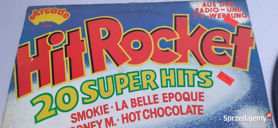 HitRocket 20 Super hitswinyl vintage pamiątka płyta winylowa Tuszkowo