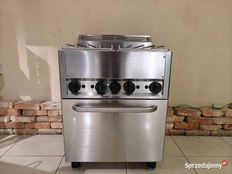 Kuchnia gastronomiczna gazowa Redfox piekarnik Góra