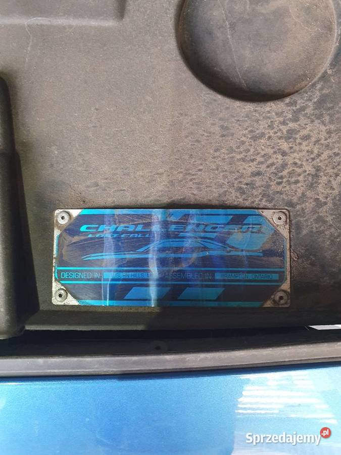 Dodge Challenger 392 V8 64 sprowadzony mazowieckie Radom