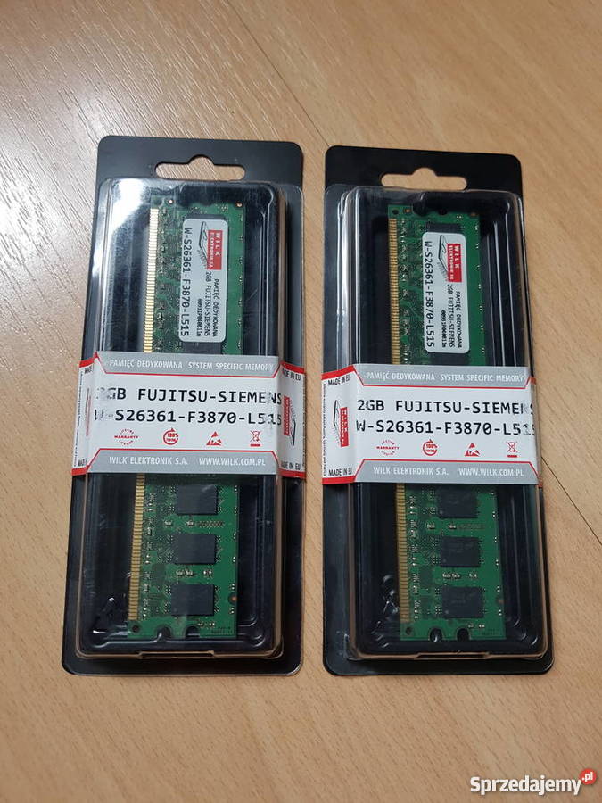 NOWY RAM FUJITSU SIEMENS 2GB DDR2 800MHZ ECC
