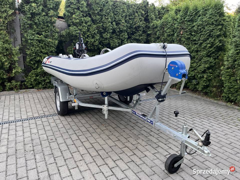 Ponton Honwave T35AE silnik Mercury F10E EFI 10 Łódź