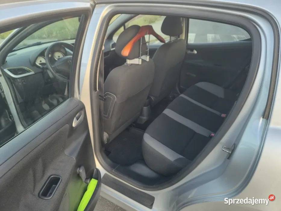 Peugeot 207 14 vti 95 koni 2008r 190 przebiegu Poznań