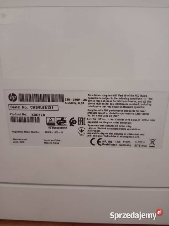 Drukarka laserowa HP m608 Suraż