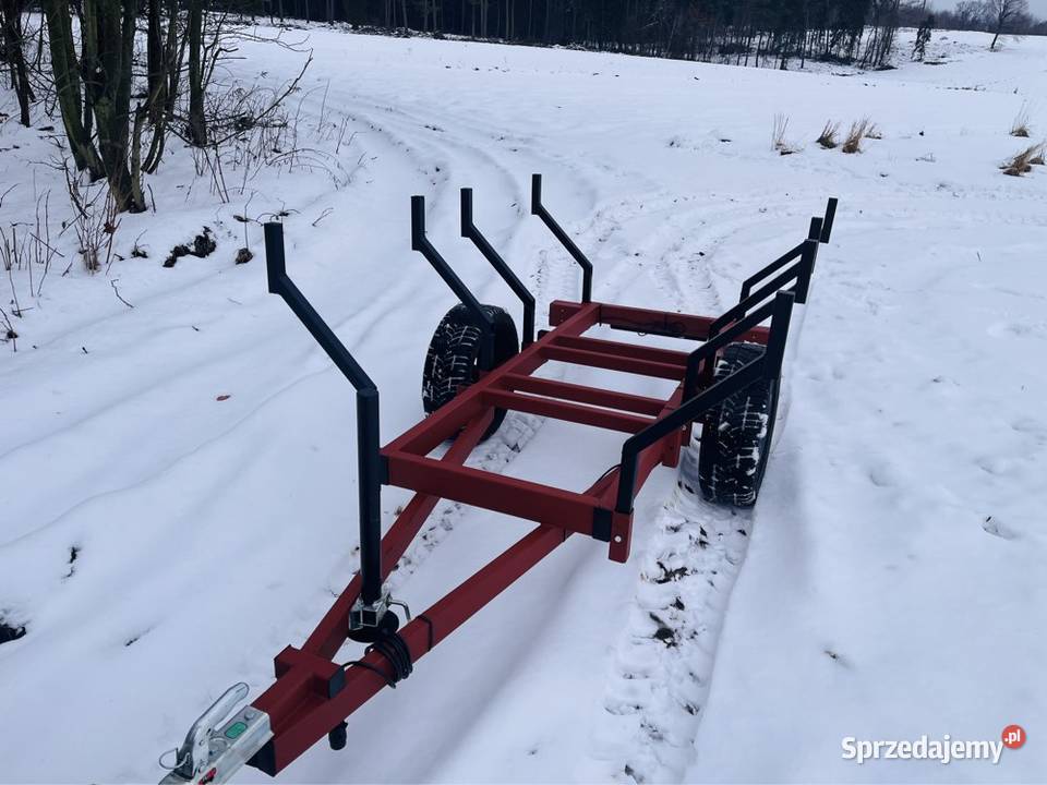 Przyczepa leśna ogrodnicza sadownicza ogrodowa Olkusz