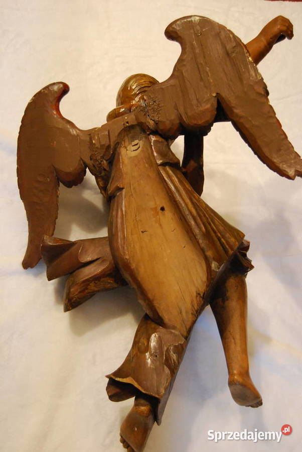 Rzeźba anioła ok XVIII wiek ok 17501800 r Poznań