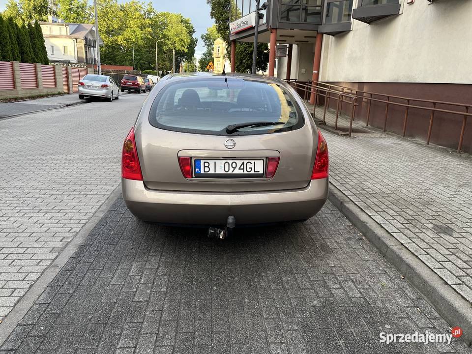 Nissan Primera P12 kombi 18 euro 4 Rok produkcji 2005 mazowieckie Kobyłka sprzedam