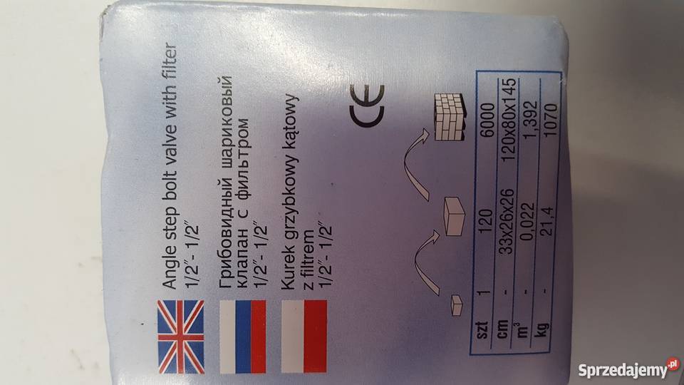 zawór z filtrem do baterii 34x34 Wodzisław Śląski