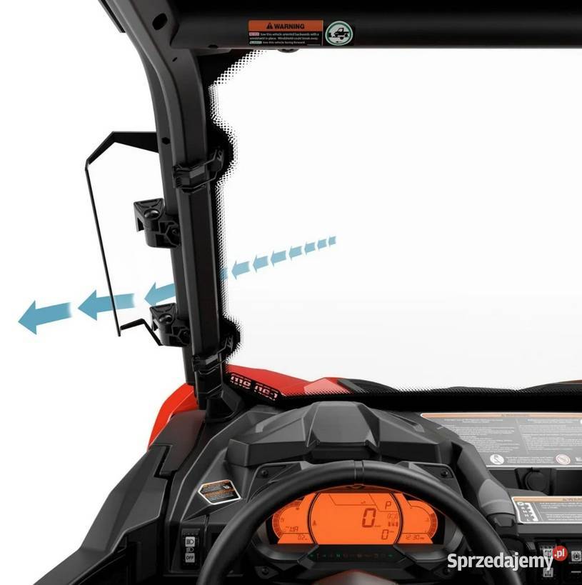 Boczne deflektory CanAm Commander Maverick BRP Nowy Sącz