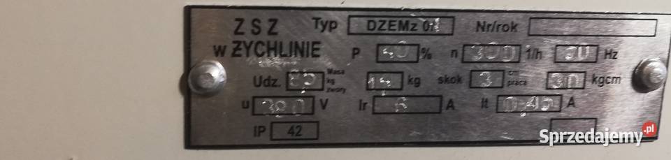 Zwalniak luzownik DZEMz 01 śląskie Dąbrowa Górnicza
