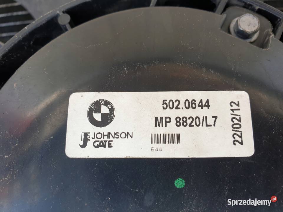 BMW F30 F31 320 20 D CHŁODNICE KOMPLET CHŁODNIC Janów