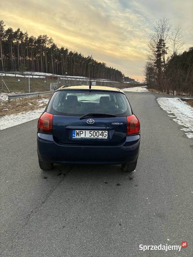 Toyota Corolla 14 VVTi nowe opony serwisie Corolla kujawsko-pomorskie Wielka Nieszawka