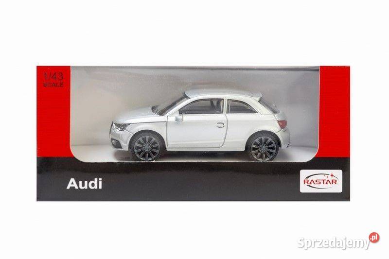 AUDI A1 58200 Rastar 143 srebrny Poznań