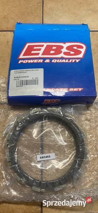 EBS TARCZE SPRZĘGŁOWE SUZUKI LTF500 0307 ARCTIC Łódź