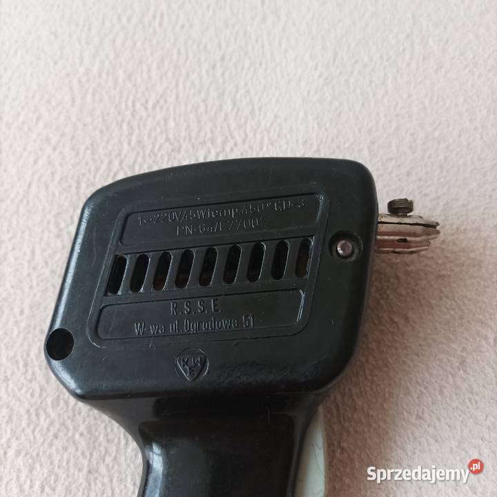 Polska lutownica transformatorowa LUX z PRLu dolnośląskie sprzedam