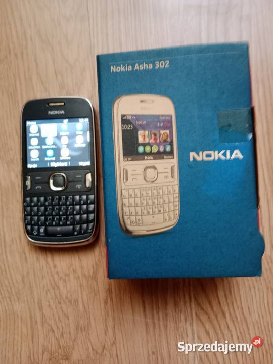 Nokia Asha 302 QWERTY WiFi zestaw z pudełkiem Ruda Śląska
