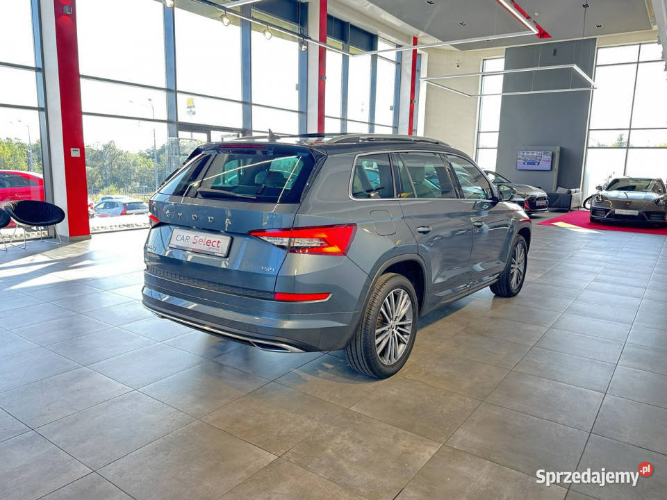 koda Kodiaq LK 20TSI 190 DSG 4x4 2021 r salon I gniazdo USB Myślenice