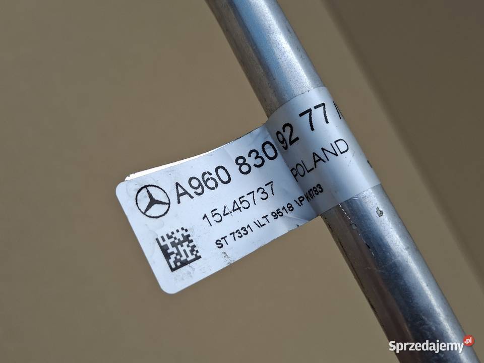 MERCEDES ACTROS MP4 MP5 PRZEWÓD KLIMATYZACJI Bieleń
