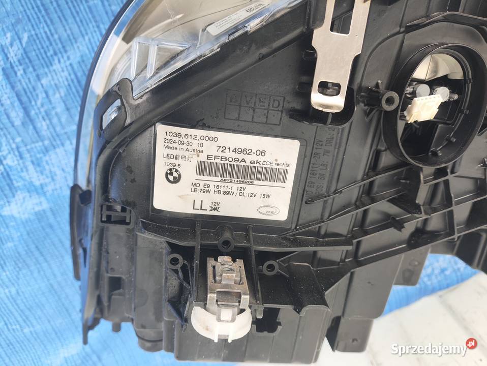 BMW 5 G30 G31 FULL LED LAMPA PRAWA PRZÓD Wałcz