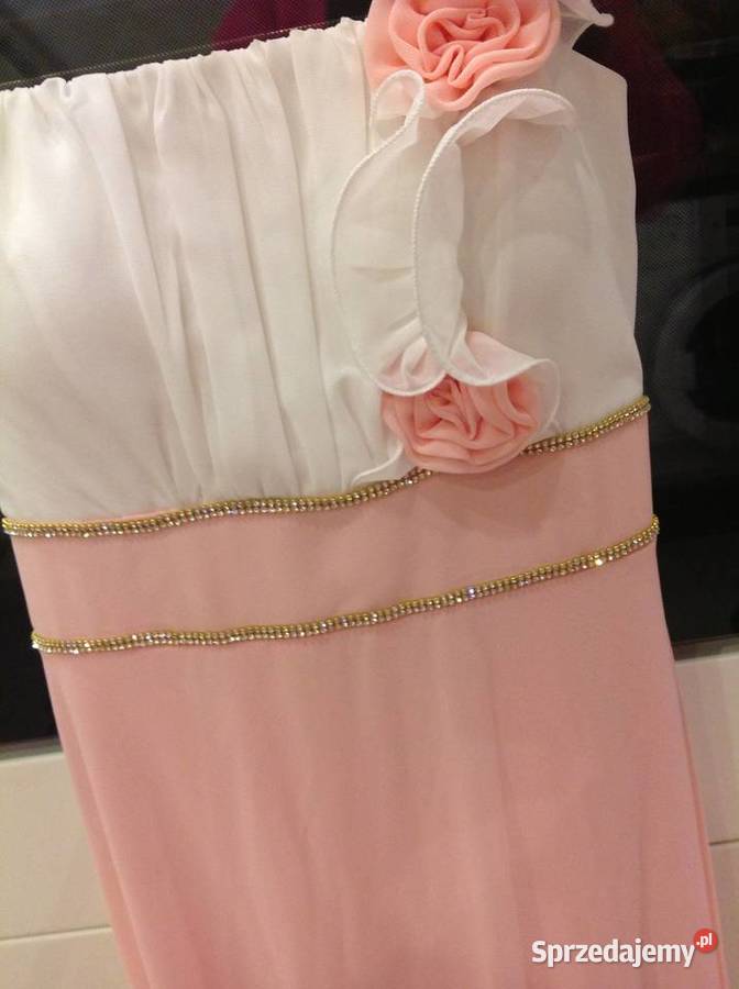 Długa Suknia Koktajlowa r SM lubuskie Nowa Sól