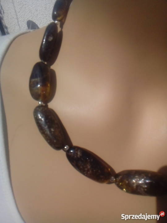 Naszyjnik bursztyn 30gram Białystok