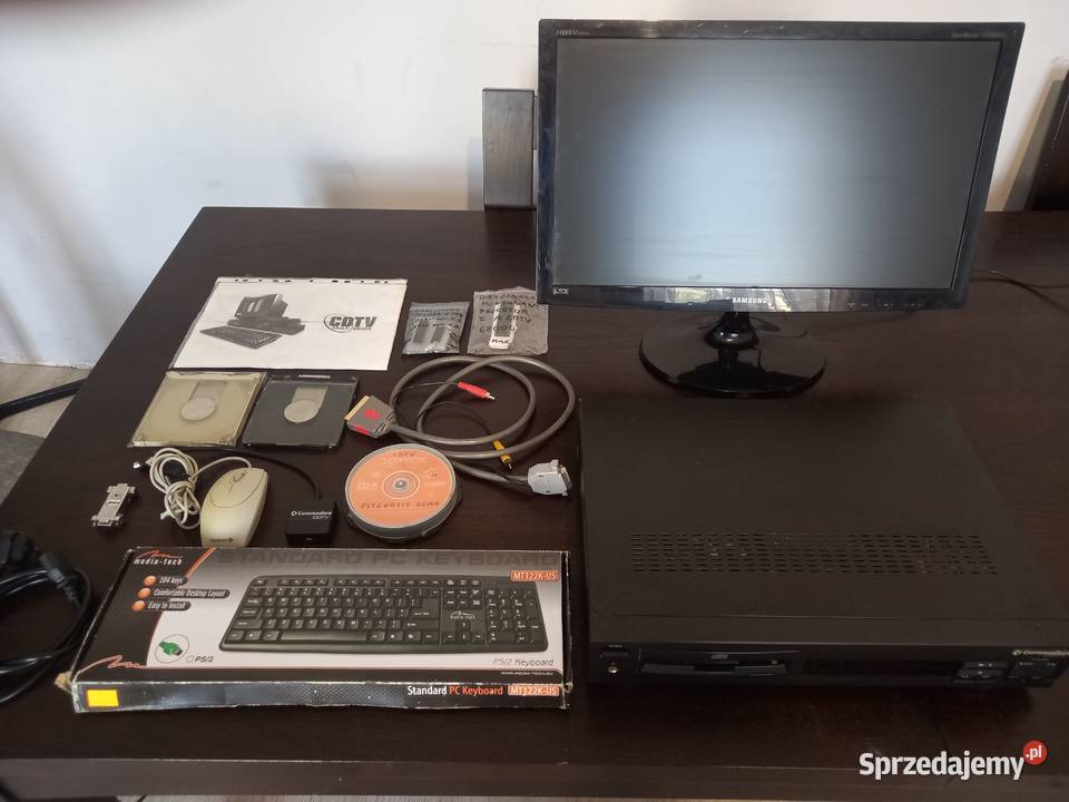 AMIGA CDTV dopalona 105MB RAM IDECF 4GB Pozostałe Gniezno
