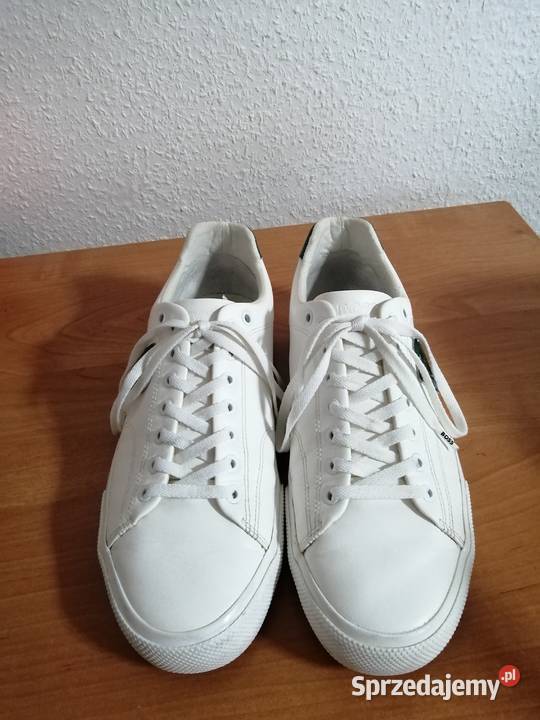Hugo Boss białe sneakersy 50474728 B logo Aiden inna dolnośląskie Zgorzelec