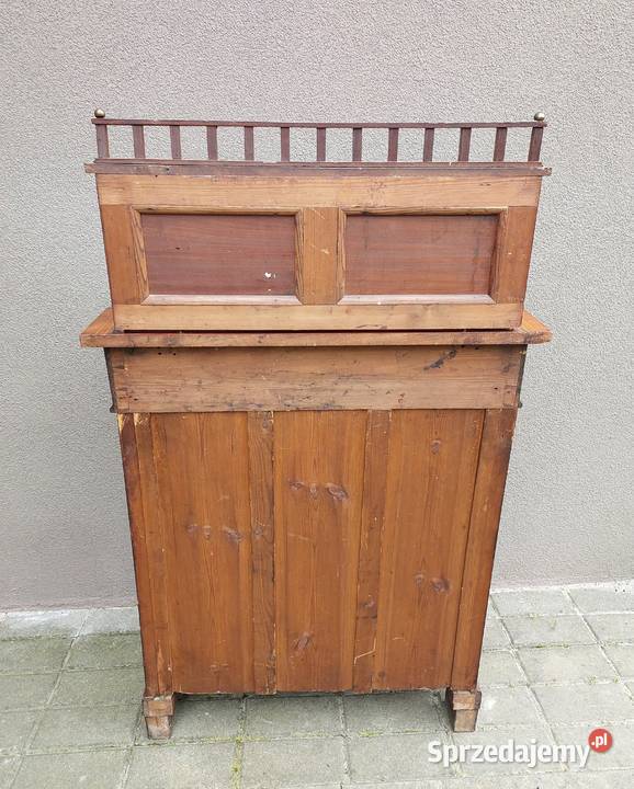 Stary eklektyczny sekretarzyk ok 1900r mały Meble Tczew