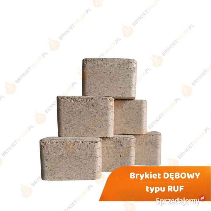 Brykiety drzewne dębowy DREWNOLAND PREMIUM RUF Olsztyn