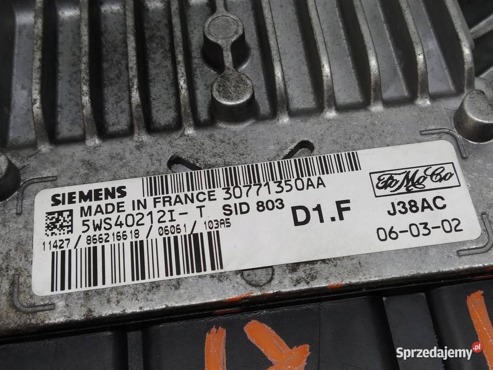 STEROWNIK SILNIKA 30771350 20 D 136 Volvo V50 I Rok produkcji 2006 sprzedam