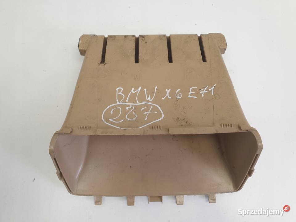 BMW X6 E71 SCHOWEK PÓLKA TYLNEGO TUNELU tył osobowe Rudka