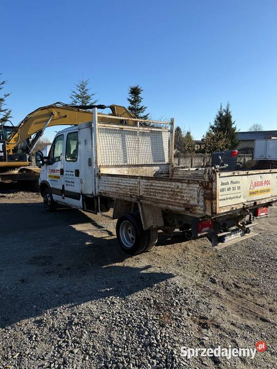 Iveco Daily 35C15 DOKA 7 Osób Wywrotka 30 Hak Wrocław