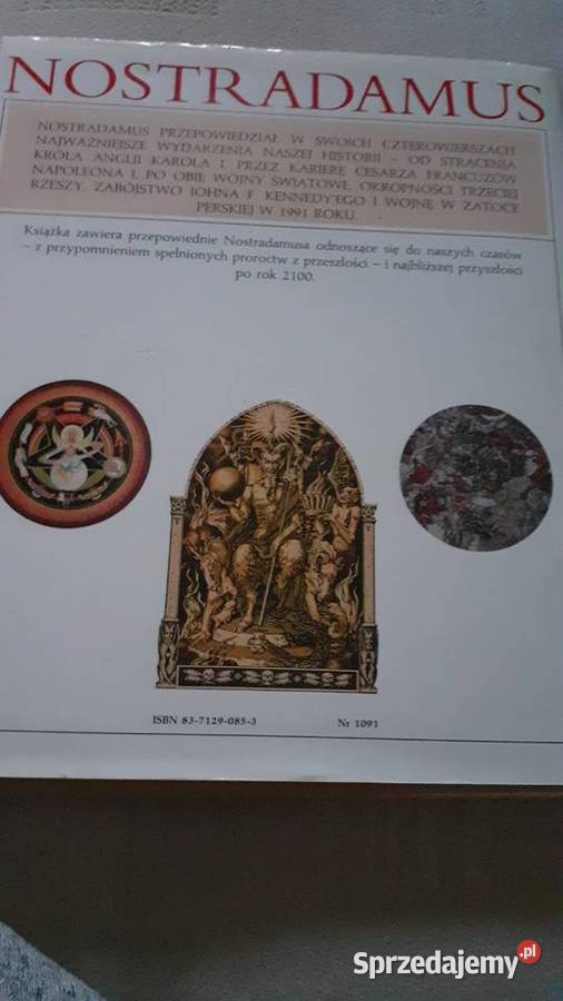 Nostradamus Wielka księga przepowiedni zachodniopomorskie Szczecin