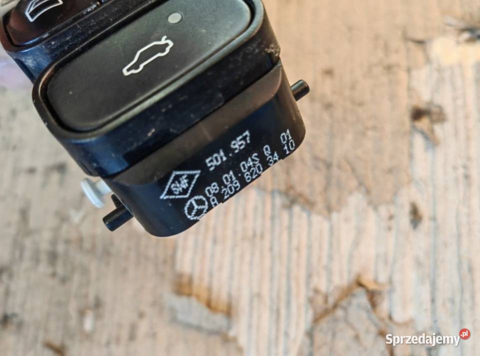 Panel sterowania szyb Mercedes CLK w209 osobowe śląskie Żory