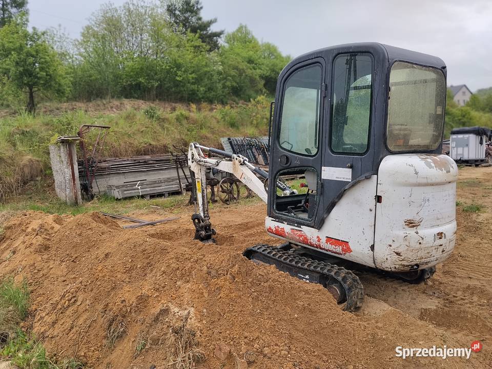 Bobcat mini koparka gąsienicowa Koparko ładowarki Krzeszowice