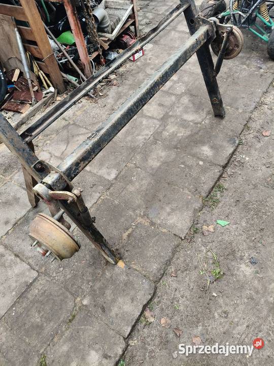 Oś do przyczepki lawety hamowana Radziejów