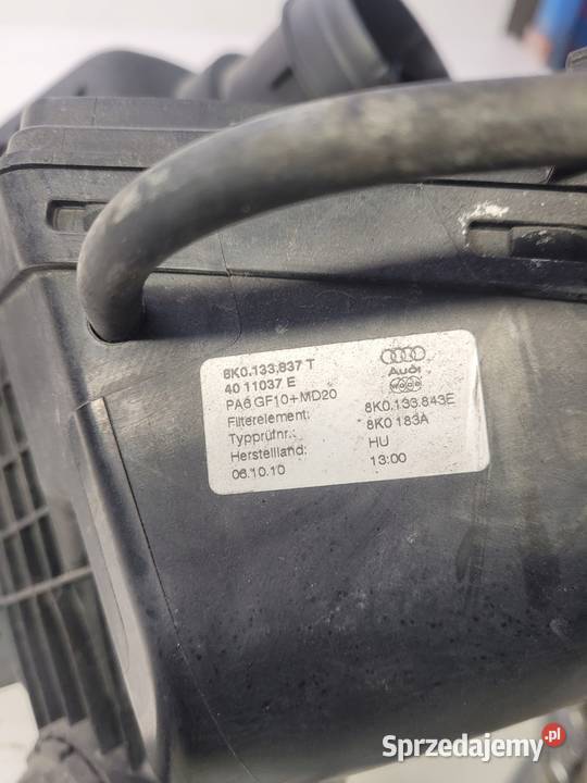 OBUDOWA FILTRA POWIETRZA AUDI A4 A5 Q5 Przystajń