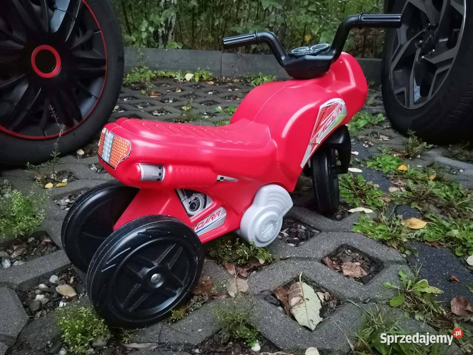 Odpychacz dziecka motocykl stan śląskie