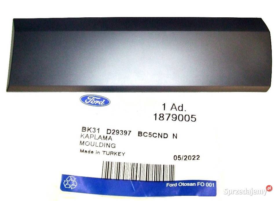 NAKŁADKA LISTWA DRZWI TYŁ LEWA FORD TRANSIT 2014 Karoseria Głogów