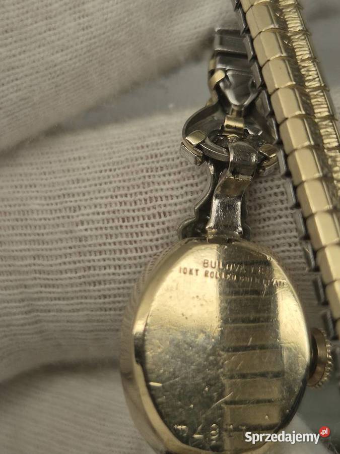 Zabytkowy zegarek damski BulovaDiamond