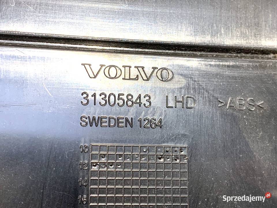 SCHOWEK PASAŻERA VOLVO S80 II SedanLimuzyna 0616 osobowe