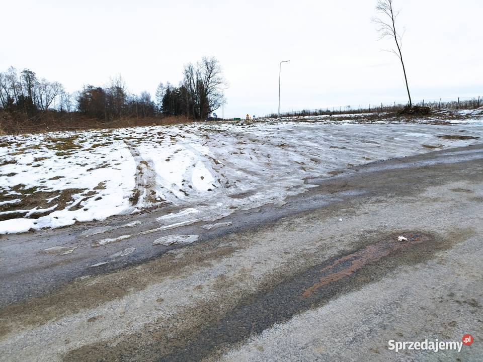 Działka inwestycyjna węzeł A4 Balice