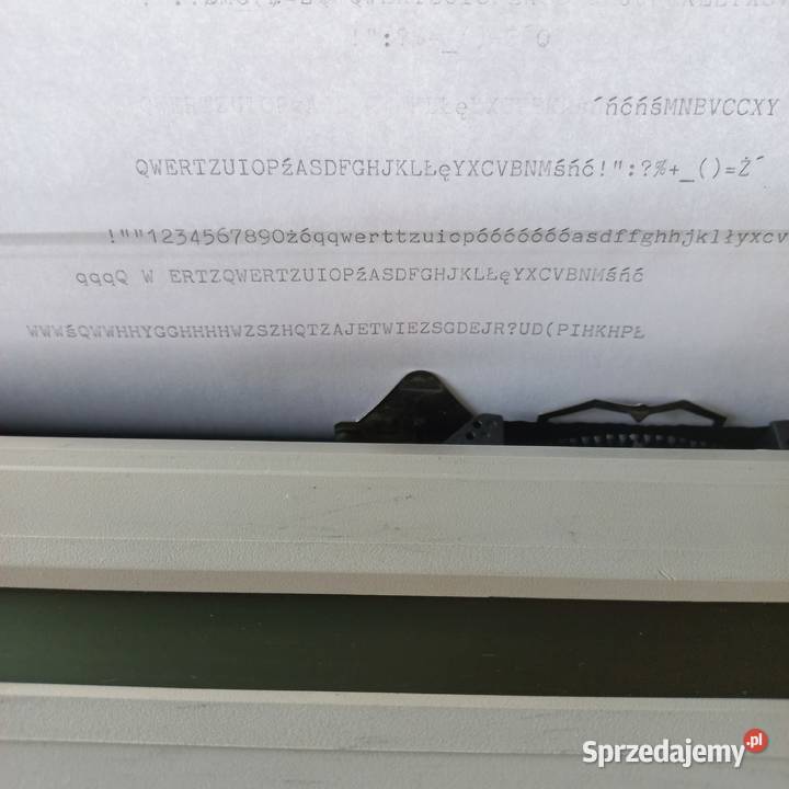 Maszyna do pisania Włocławek