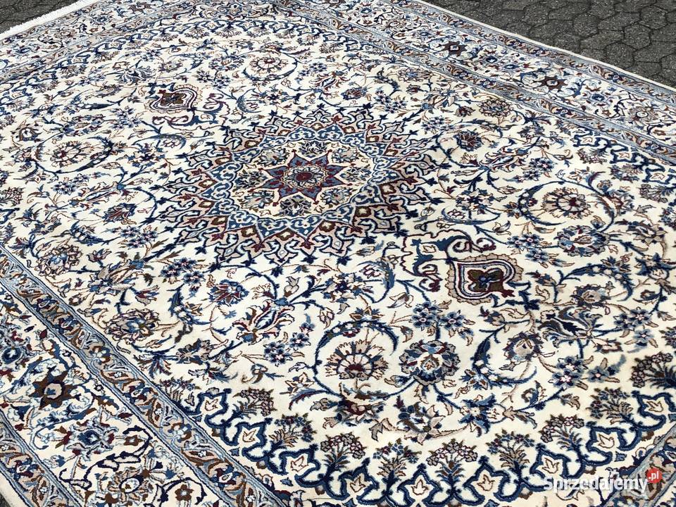 Recznie tkany dywan PERSKI NAIN chodnik bieznik 0.6cm zachodniopomorskie Tuczno