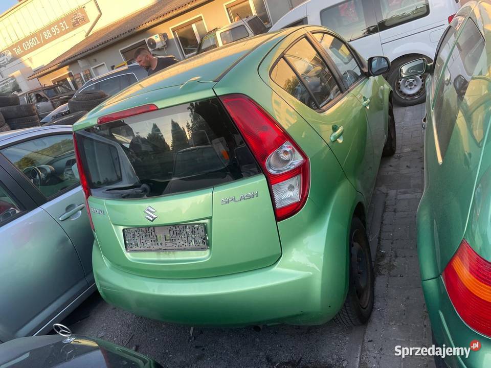 Suzuki Splash 10 Części małopolskie sprzedam