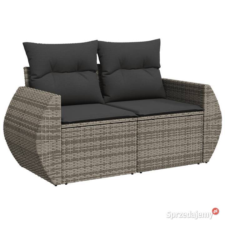vidaXL Sofa ogrodowa z poduszkami 2osobowa Warszawa