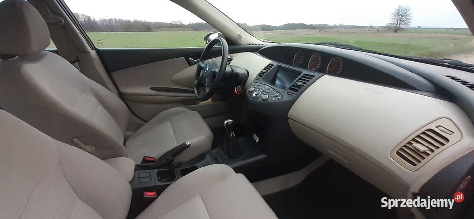 NISSAN PRIMERA P12 2003 18 benzyna garażowany Primera